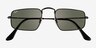 Ray-Ban RB3957 Julie Shiny Black MetalSunglass Frames from EyeBuyDirect, Closed View