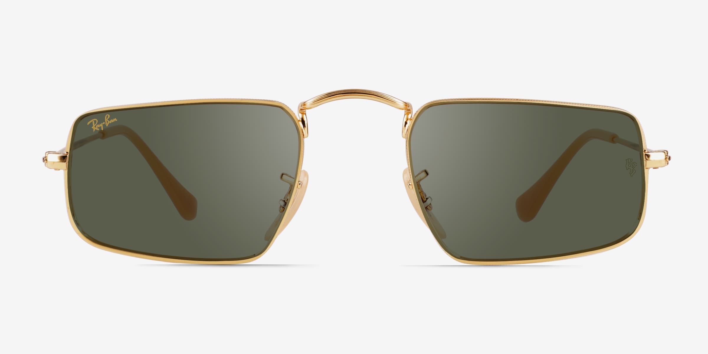 Ray-Ban RB3957 Julie - Rectangle Gold Frame Prescription