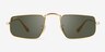 Ray-Ban RB3957 Julie Gold MetalSunglass Frames from EyeBuyDirect, Front View