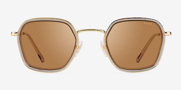 Vogue Eyewear VO4174S Gold Metal Sunglass Frames