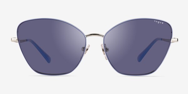 Vogue Eyewear VO4197S Blue Silver Metal Sunglass Frames