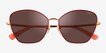 Vogue Eyewear VO4197S Pink MetalSunglass Frames from EyeBuyDirect, Closed View