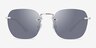 Vogue Eyewear VO4217S Silver MetalSunglass Frames from EyeBuyDirect, Front View