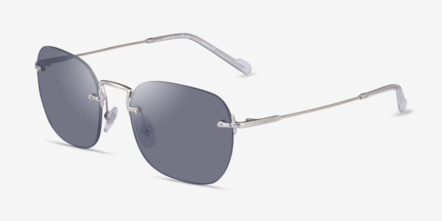 Vogue Eyewear VO4217S Silver MetalSunglass Frames from EyeBuyDirect, Angle View