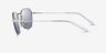 Vogue Eyewear VO4217S Silver MetalSunglass Frames from EyeBuyDirect, Side View