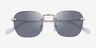 Vogue Eyewear VO4217S Silver MetalSunglass Frames from EyeBuyDirect, Closed View