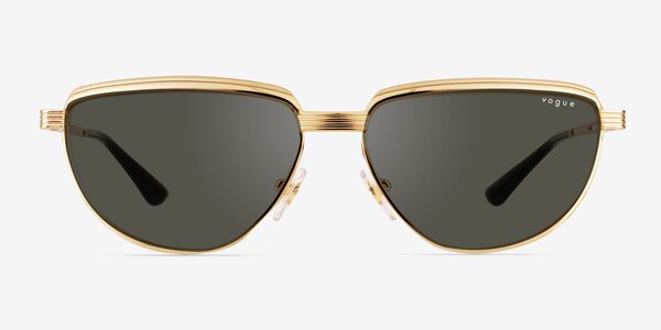 Vogue Eyewear VO4235S Gold Metal Sunglass Frames