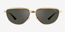 Vogue Eyewear VO4235S Gold MetalSunglass Frames from EyeBuyDirect, Front View
