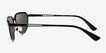 Vogue Eyewear VO4235S Black MetalSunglass Frames from EyeBuyDirect, Side View