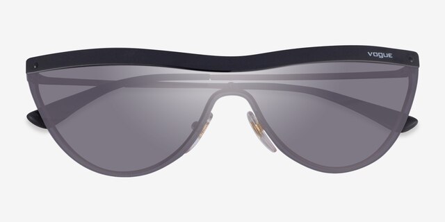 Vogue Eyewear VO4148S Black MetalSunglass Frames from EyeBuyDirect, Closed View