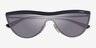 Vogue Eyewear VO4148S Black MetalSunglass Frames from EyeBuyDirect, Closed View