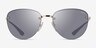 Vogue Eyewear VO4156S Black Gold MetalSunglass Frames from EyeBuyDirect, Front View