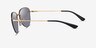 Vogue Eyewear VO4156S Black Gold MetalSunglass Frames from EyeBuyDirect, Side View