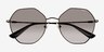 Vogue Eyewear VO4180S Black MetalSunglass Frames from EyeBuyDirect, Closed View