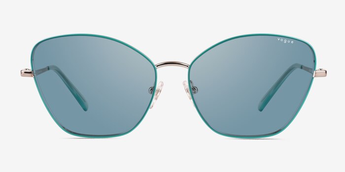 Vogue Eyewear VO4197S Green Metal Sunglass Frames from EyeBuyDirect