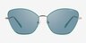 Vogue Eyewear VO4197S Green MetalSunglass Frames from EyeBuyDirect, Front View