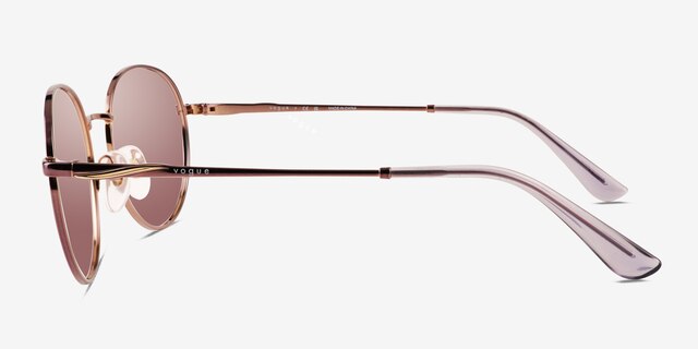 Vogue Eyewear VO4206S Gunmetal Purple MetalSunglass Frames from EyeBuyDirect, Side View
