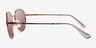 Vogue Eyewear VO4206S Gunmetal Purple MetalSunglass Frames from EyeBuyDirect, Side View