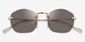 Vogue Eyewear VO4216S Brushed Gold MetalSunglass Frames from EyeBuyDirect, Closed View
