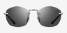 Vogue Eyewear VO4216S Brushed Silver MetalSunglass Frames from EyeBuyDirect, Front View