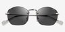 Vogue Eyewear VO4216S Brushed Silver MetalSunglass Frames from EyeBuyDirect, Closed View