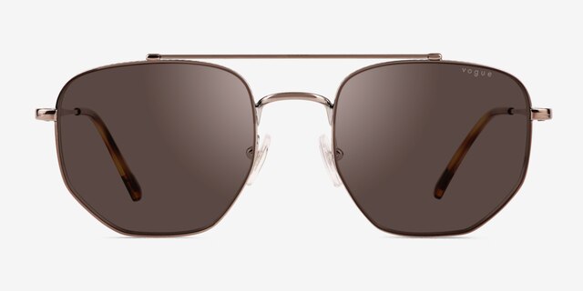 Vogue Eyewear VO4220S Gunmetal MetalSunglass Frames from EyeBuyDirect, Front View