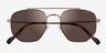 Vogue Eyewear VO4220S Gunmetal MetalSunglass Frames from EyeBuyDirect, Closed View