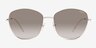 Vogue Eyewear VO4232S Silver MetalSunglass Frames from EyeBuyDirect, Front View