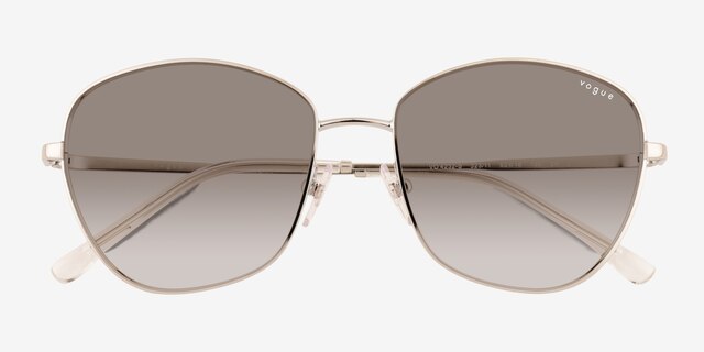 Vogue Eyewear VO4232S Silver MetalSunglass Frames from EyeBuyDirect, Closed View