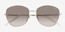 Vogue Eyewear VO4232S Silver MetalSunglass Frames from EyeBuyDirect, Closed View