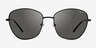 Vogue Eyewear VO4232S Black MetalSunglass Frames from EyeBuyDirect, Front View