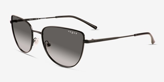 Vogue Eyewear VO4233S Black MetalSunglass Frames from EyeBuyDirect, Angle View