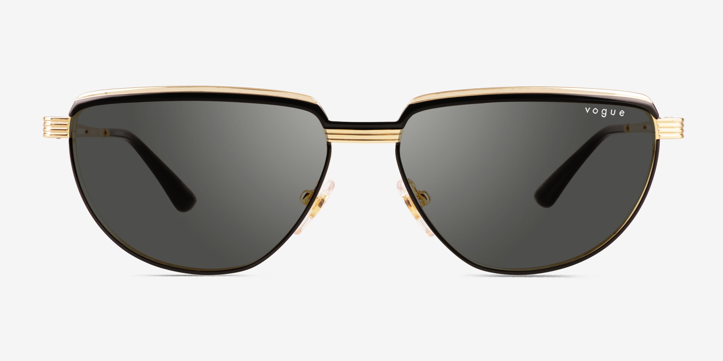 Vogue Eyewear VO4235S - Geometric Black Frame Prescription  display picture 2