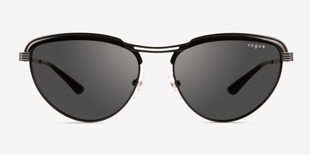 Vogue Eyewear VO4236S Black MetalSunglass Frames from EyeBuyDirect, Front View
