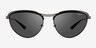 Vogue Eyewear VO4236S Black MetalSunglass Frames from EyeBuyDirect, Front View