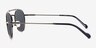Vogue Eyewear VO4240S Silver Antique MetalSunglass Frames from EyeBuyDirect, Side View