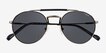 Vogue Eyewear VO4240S Silver Antique MetalSunglass Frames from EyeBuyDirect, Closed View