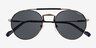 Vogue Eyewear VO4240S Silver Antique MetalSunglass Frames from EyeBuyDirect, Closed View
