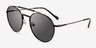 Vogue Eyewear VO4240S Black MetalSunglass Frames from EyeBuyDirect, Angle View