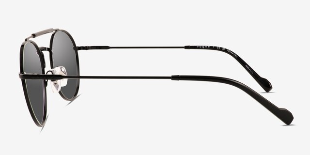 Vogue Eyewear VO4240S Black MetalSunglass Frames from EyeBuyDirect, Side View