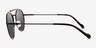 Vogue Eyewear VO4240S Black MetalSunglass Frames from EyeBuyDirect, Side View