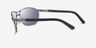 ARNETTE Belgrano Gunmetal MétalSoleil de Lunette de vue d'EyeBuyDirect, Vue de Côté