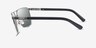 ARNETTE Barracas Matte Silver MetalSunglass Frames from EyeBuyDirect, Side View