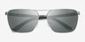 ARNETTE Barracas Matte Silver MetalSunglass Frames from EyeBuyDirect, Closed View