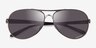 Oakley Feedback Gunmetal MetalSunglass Frames from EyeBuyDirect, Closed View