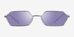 Ray-Ban RB3728 Yevi Gunmetal MetalSunglass Frames from EyeBuyDirect, Front View