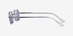 Ray-Ban RB3728 Yevi Gunmetal MetalSunglass Frames from EyeBuyDirect, Side View