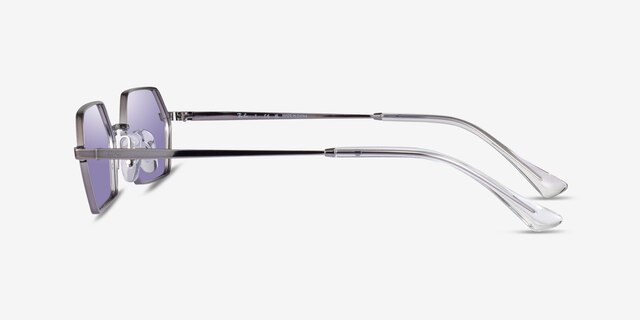 Ray-Ban RB3728 Yevi Gunmetal MetalSunglass Frames from EyeBuyDirect, Side View