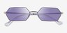 Ray-Ban RB3728 Yevi Gunmetal MetalSunglass Frames from EyeBuyDirect, Closed View