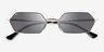 Ray-Ban RB3728 Yevi Light Gold MetalSunglass Frames from EyeBuyDirect, Closed View